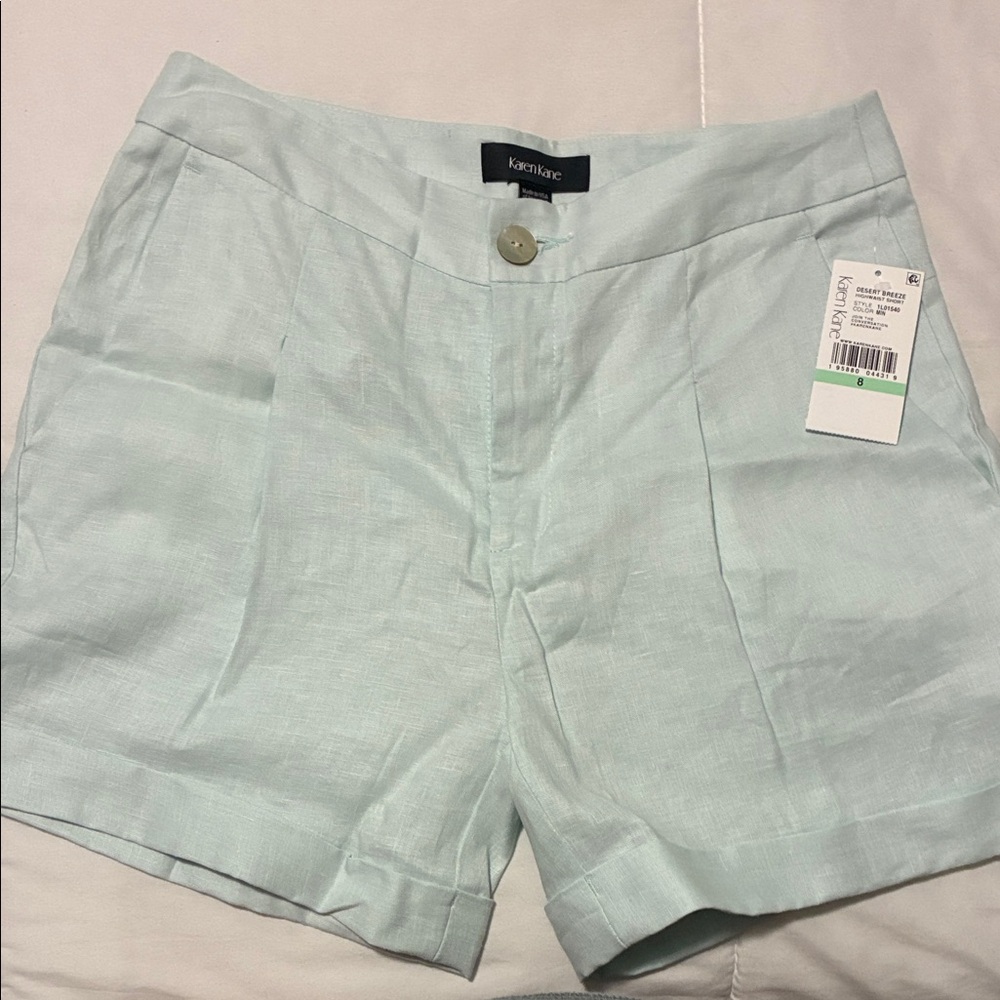 Karen Kane Light Blue Women's Bermudas